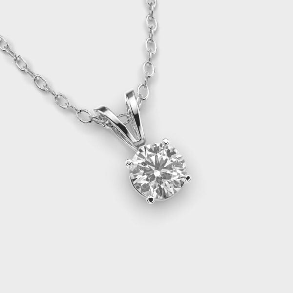 1 Carat Oh So Lovely Solitaire Pendant (Without Chain)