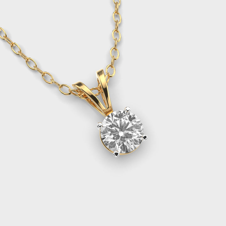 1 Carat Oh So Lovely Solitaire Pendant (Without Chain)